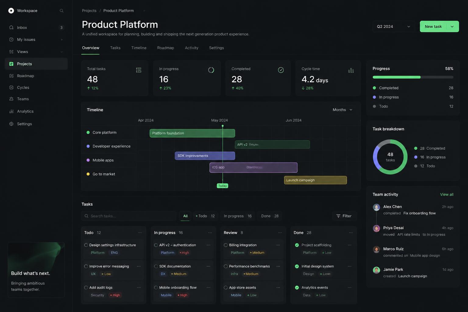 Northstar interface concept